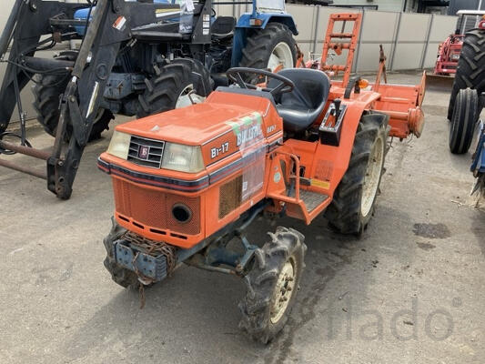 Минитрактор Kubota Bulltra Series B1-17D 4х4 фреза наработка 944 мч