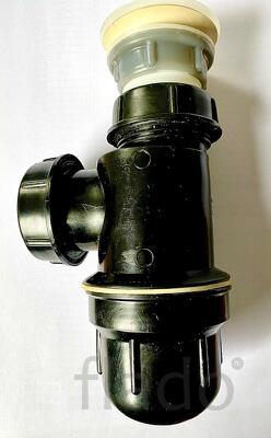 Сифон для раковины черный СССР