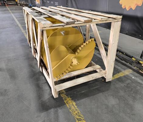 Шнек диаметром 750 для гидровращателя на экскаватор Lovol FR160 FR215