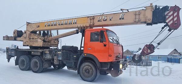 Продам а/кран Галичанин 25 тн-28 м, КАМАЗ