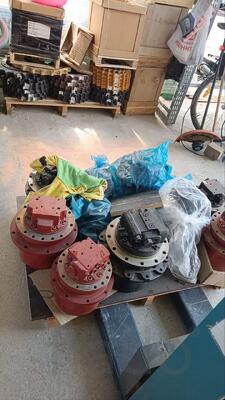 Mitsubishi MM57SR редуктор хода с гидромотором