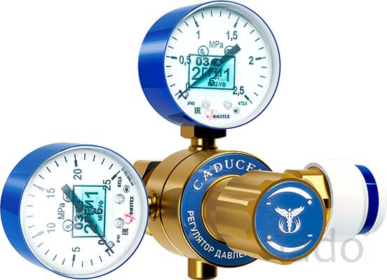 Редуктор баллонный кислородный CADUCEUS БКО-50 с быстроразъемным клапа