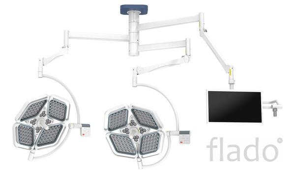 Светильник медицинский хирургический потолочный CADUCEUS CL3-L4/L4