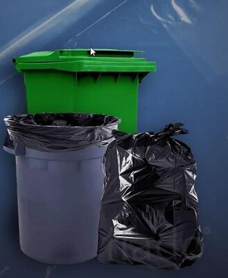 Мешки для мусора 120-240 л от производителя ПрофПак в Новосибирске