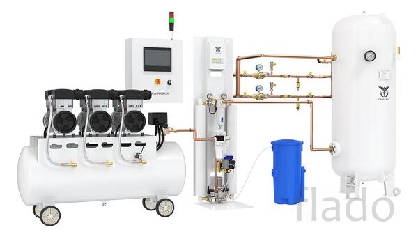 Масляные воздушные поршневые компрессорные станции CADUCEUS AIRCAD P