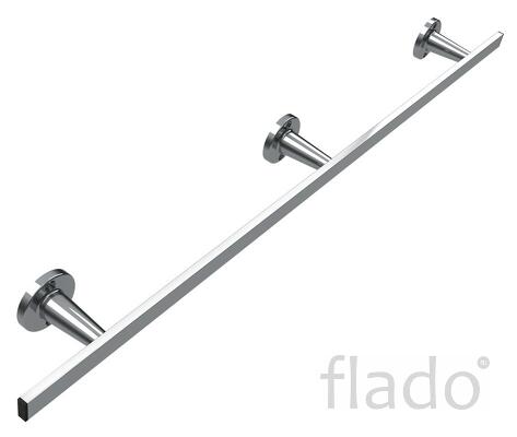 Медицинский настенный рельс для крепления навесного оборудования