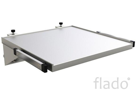 Полка для крепления к настенному медрельсу