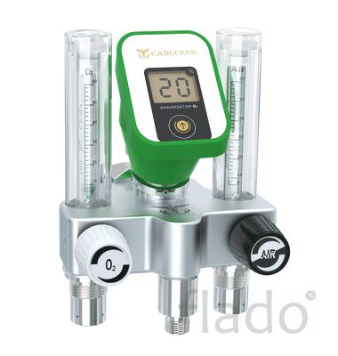 Смеситель кислородно-воздушной смеси с электронным цифровым табло