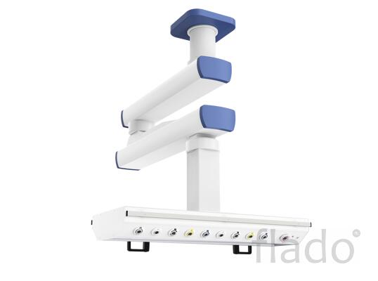 Потолочная двухплечевая медицинская консоль CADUCEUS C2E-A
