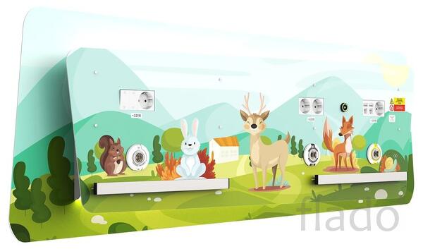 Детские двухрядные медицинские консоли CADUCEUS