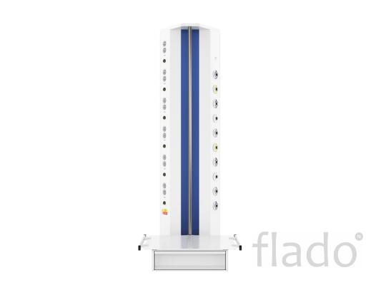 Медицинская консоль настенная вертикальная CADUCEUS CS07L