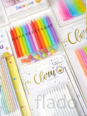 Свечи для торта в ассортименте