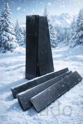 Техпластина ТКМЩ 1000×250×40 мм для отвалов тракторов и коммунальной т