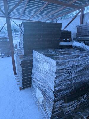 Техпластина NRVO 500×250×40 мм для отвалов тракторов и коммунальной те