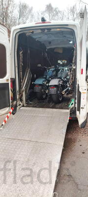 Перевозка мототранспорта по маршруту СПб- Псков – Санкт-Петербург