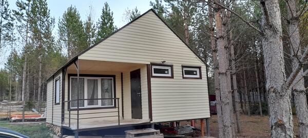 утепленный дом для сада, модульная бытовка