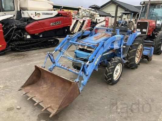 Минитрактор Iseki TU240F модификация КУН ковш 4х4 фреза