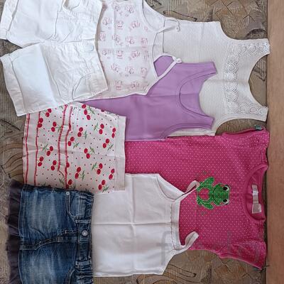 Вещи пакетом на девочку 92 р