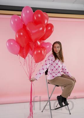 Шары сердца как способ сказать о вашей любви