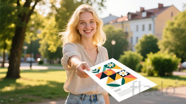 Раздача листовок