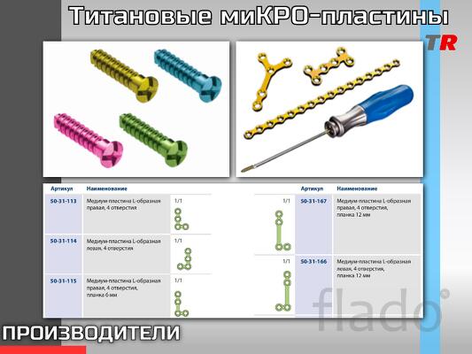 Прямые медиум-пластины LeForte. Renewal