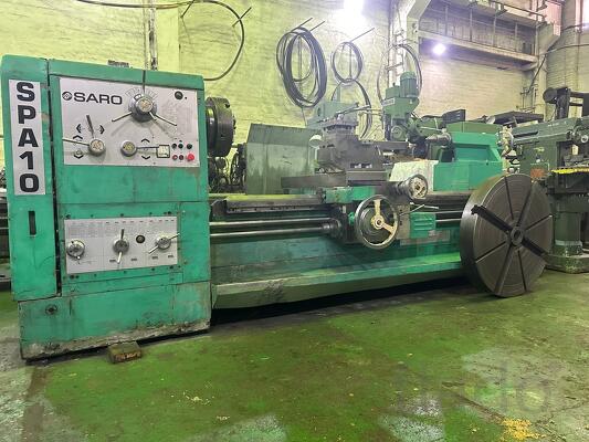 Тяжелый Токарный станок SARO SPA10 РМЦ 2000 мм с ГАПом
