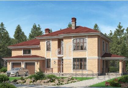 проекты домов из кирпича двухэтажные