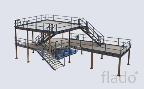 Мезонинные стеллажи