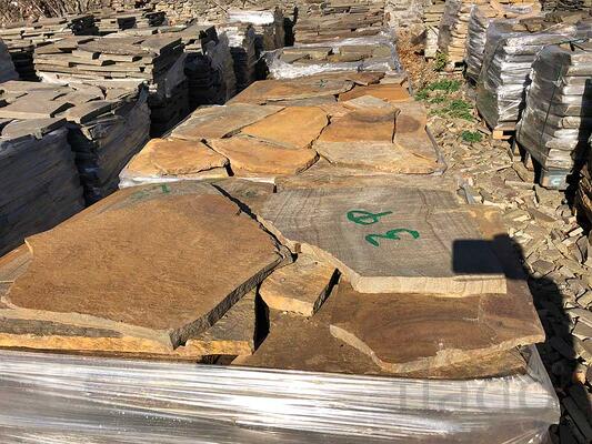 Натуральный камень Песчаник Осенняя листва