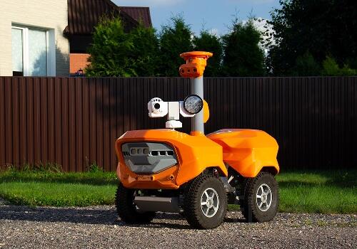 Мобильный охранный робот Трал Патруль-7 полный привод