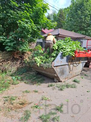 Вывоз мусора контейнерами 8 м3, 20 м3, 27 м3, ГАЗелями 8 м3-14 м3