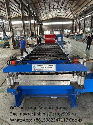 Двухъярусное оборудование для производства профнастила С8 и C20