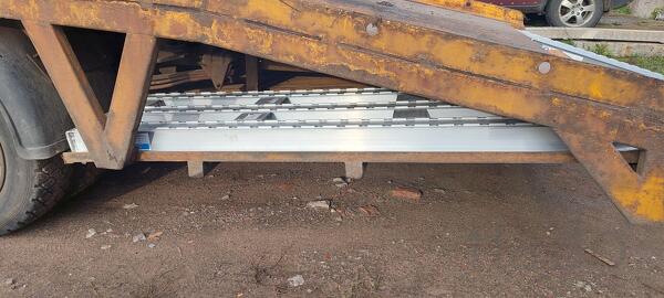 Аппарели алюминиевые для эвакуатора, трала и др