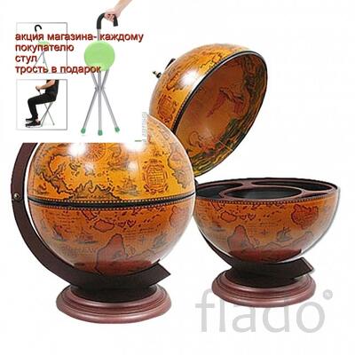 глобусы бары настольные и напольные новые