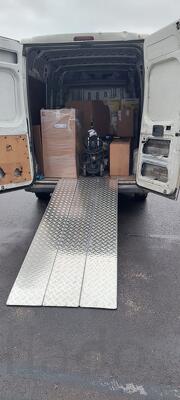 Комплект приставных аппарелей для заезда