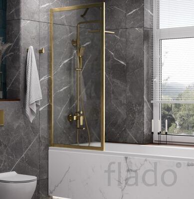 стекло на ванную вместо шторки