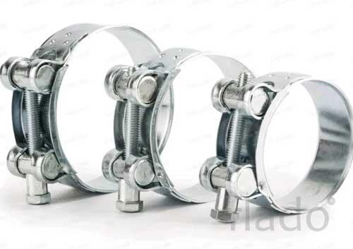 Хомуты силовые одноболтовые