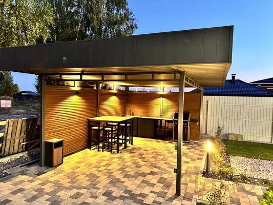 Современные навесы