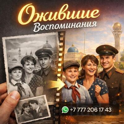 Оживление фото, мини фильм