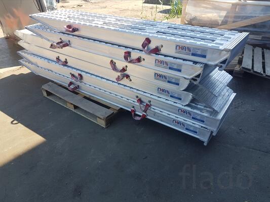 Аппарели алюминиевые от 5 до 60 тонн