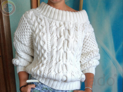 Аккуратная чистка пуловера