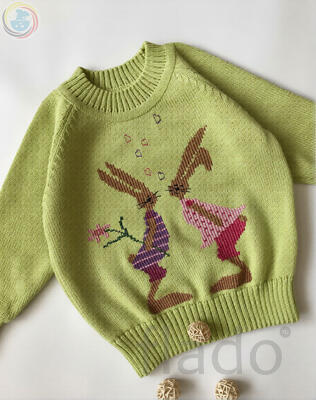 Аппаратная чистка детского свитера, пуловера или джемпера