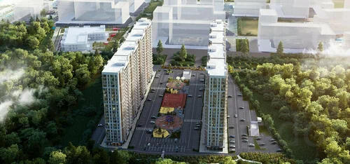 1-к квартира, 38 м², 21/23 эт.