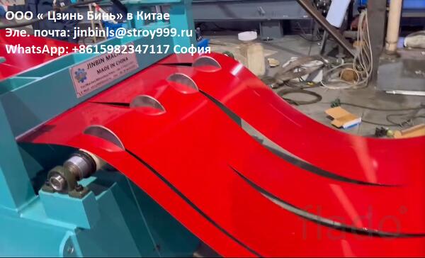 Автоматическая линия для поперечно-продольной резки рулонного металла