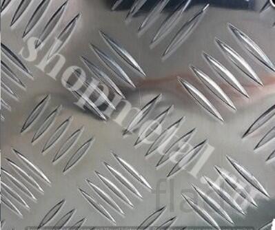 Лист алюминиевый рифленый