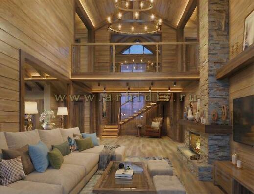 Дизайнерский ремонт коттеджа под ключ