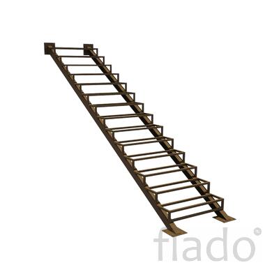 Металлические лестницы в Тюмени на второй этаж в дом / Металлические к