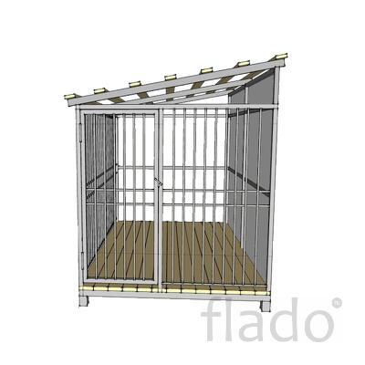 Металлические вольеры для собак в Тюмени