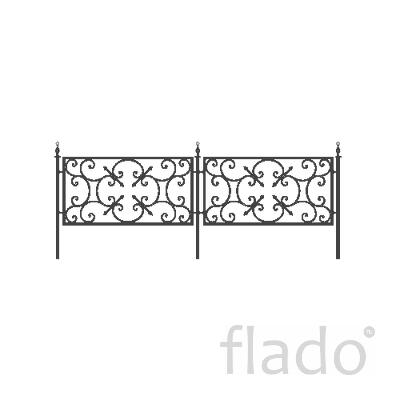 Оградки на могилу в Тюмени, кованые металлические столики и лавочки на