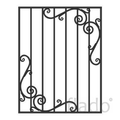 Решетки на окна в Тюмени / Ограждение кондиционеров в Тюмени